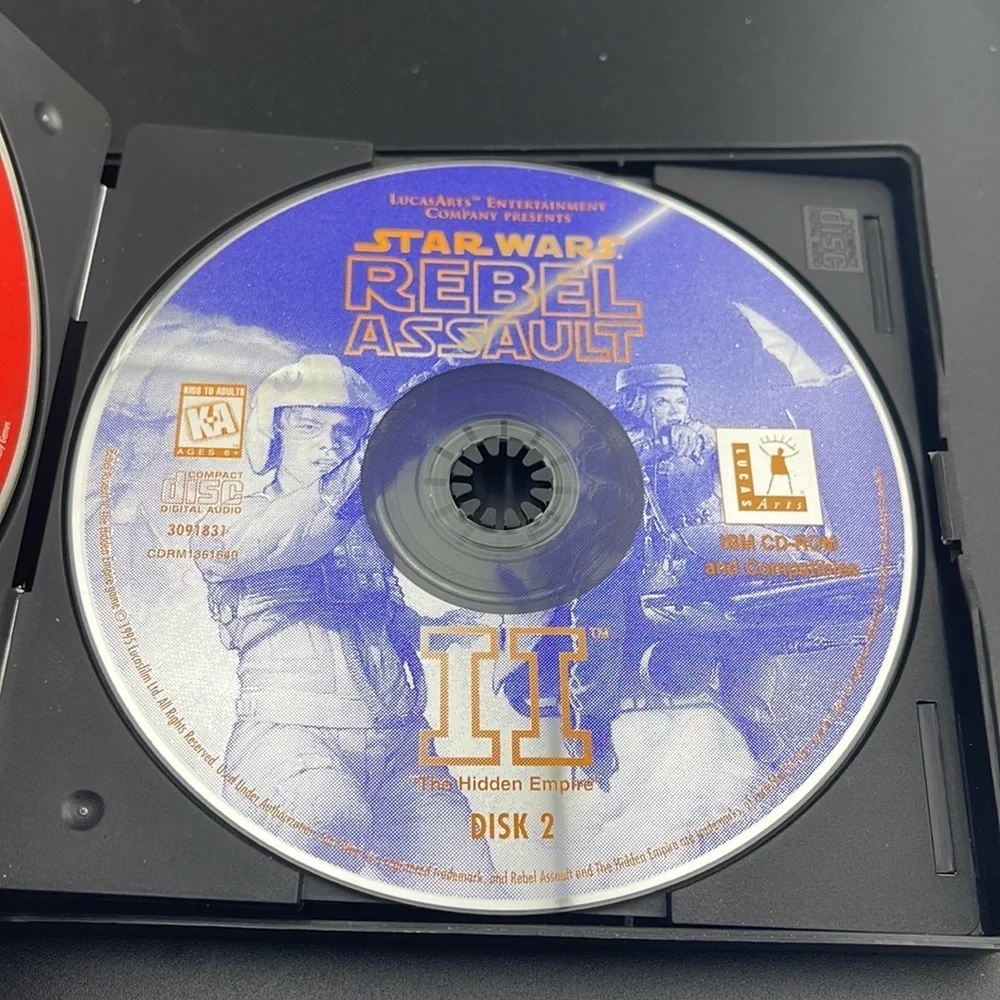 Lucas Arts Entertainment Company Star Wars PC Game Set 1997 - 5 Disc Set